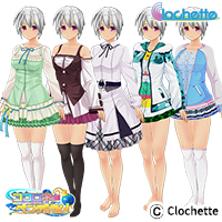 [SALE]Clochette - Kokorone=Pendulum! - Casual Clothes Set “For users who want to buy the swimsuits and full school uniform set”
