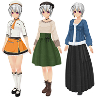 Custom Order Maid 3D2 Date Costume Pack spring　2020
