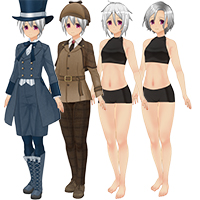 Gentleman＆Detective Costume Set