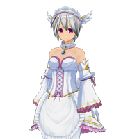 Angel maid outfit