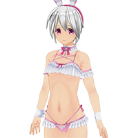 Lovely Bunny Swimsuit Set