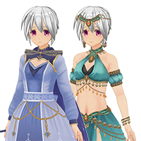 Charming Middle Ages Costume Set with Pole Dance
