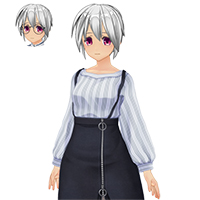 Zipper & Suspender Set 